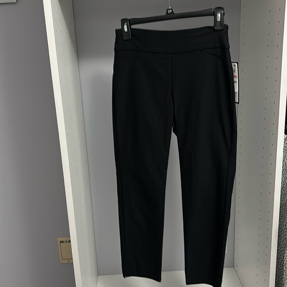 Never Worn Pull On Black Slacks